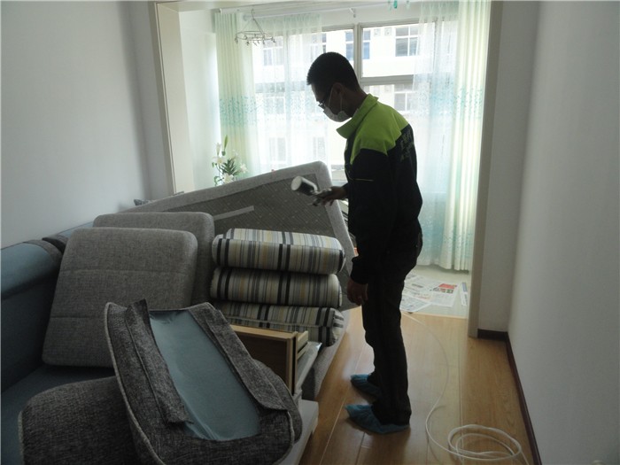 威海文登某小區(qū)新房除甲醛